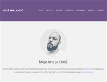 Tablet Screenshot of miklavcic.si
